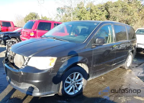 2016 Dodge Grand Caravan Sxt z USA, uszkodzony, nr VIN 2C4RDGCG2GR234959